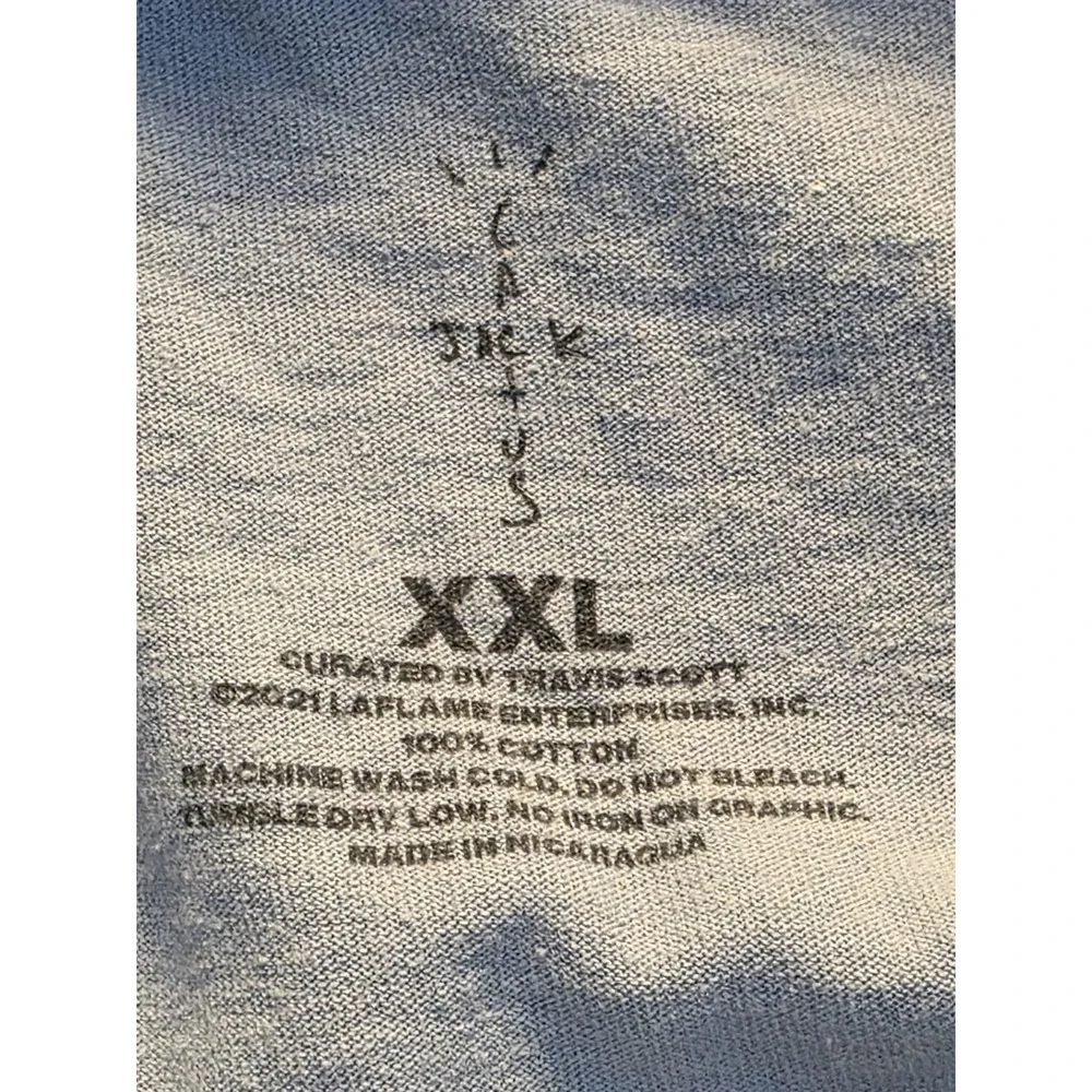 Travis Scott Cactus Jack Crossover Graphic T Shirt Mens XXL Streetwear Hype